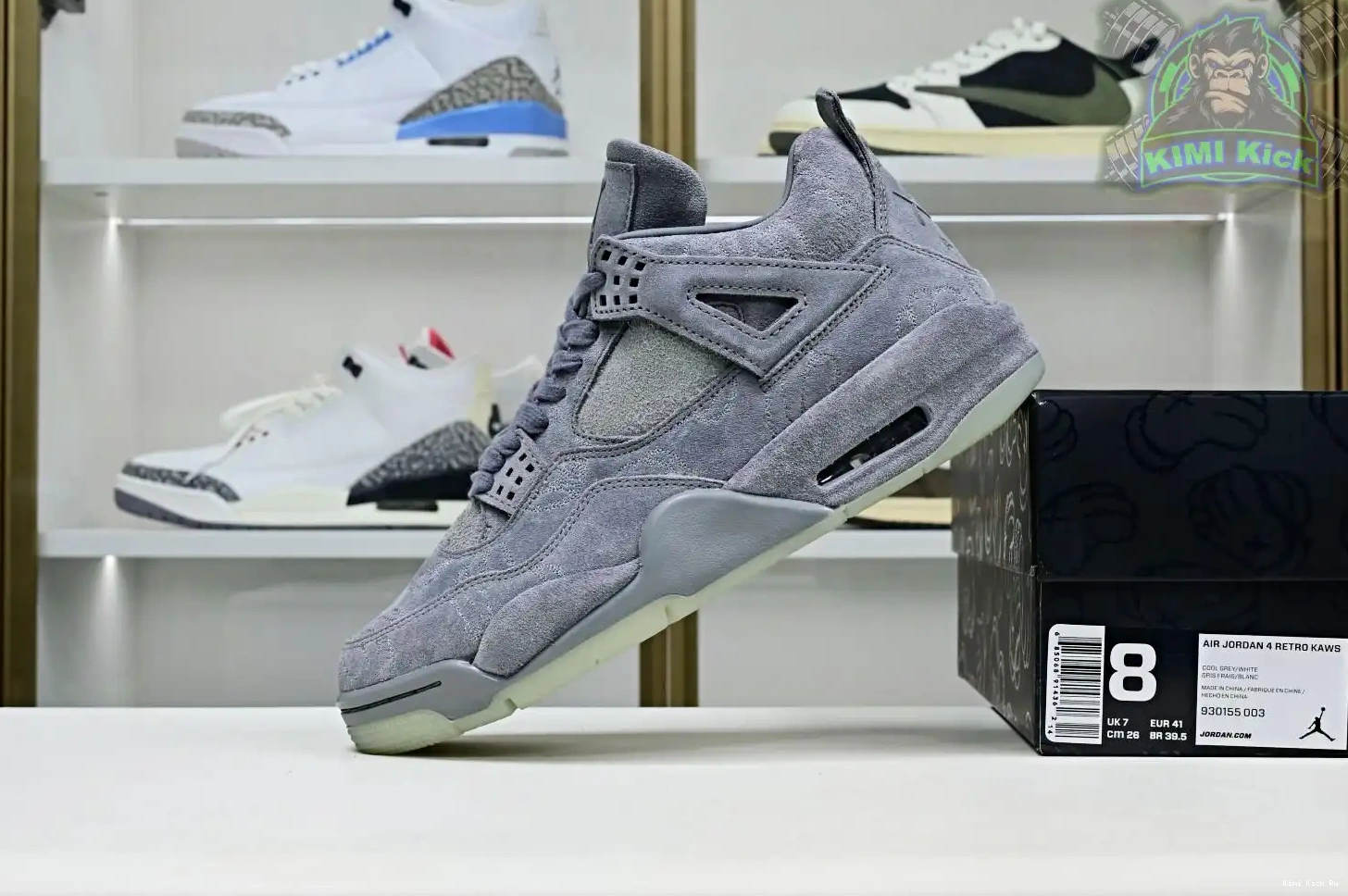 Kimikick Air retro kaws 4 Jordan Jordan 0818